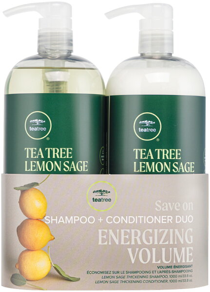 Aktion - Paul Mitchell Tea Tree Save Big Lemon Sage 2x 1000 ml