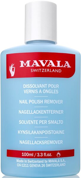 Mavala Lackentferner blau, Plast (PE) 100 ml 100 ml